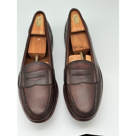 Allen Edmonds Other - Allen Edmonds Penny Loafers Brown Leather Slip-On Shoes Men's Size 13B USA Made